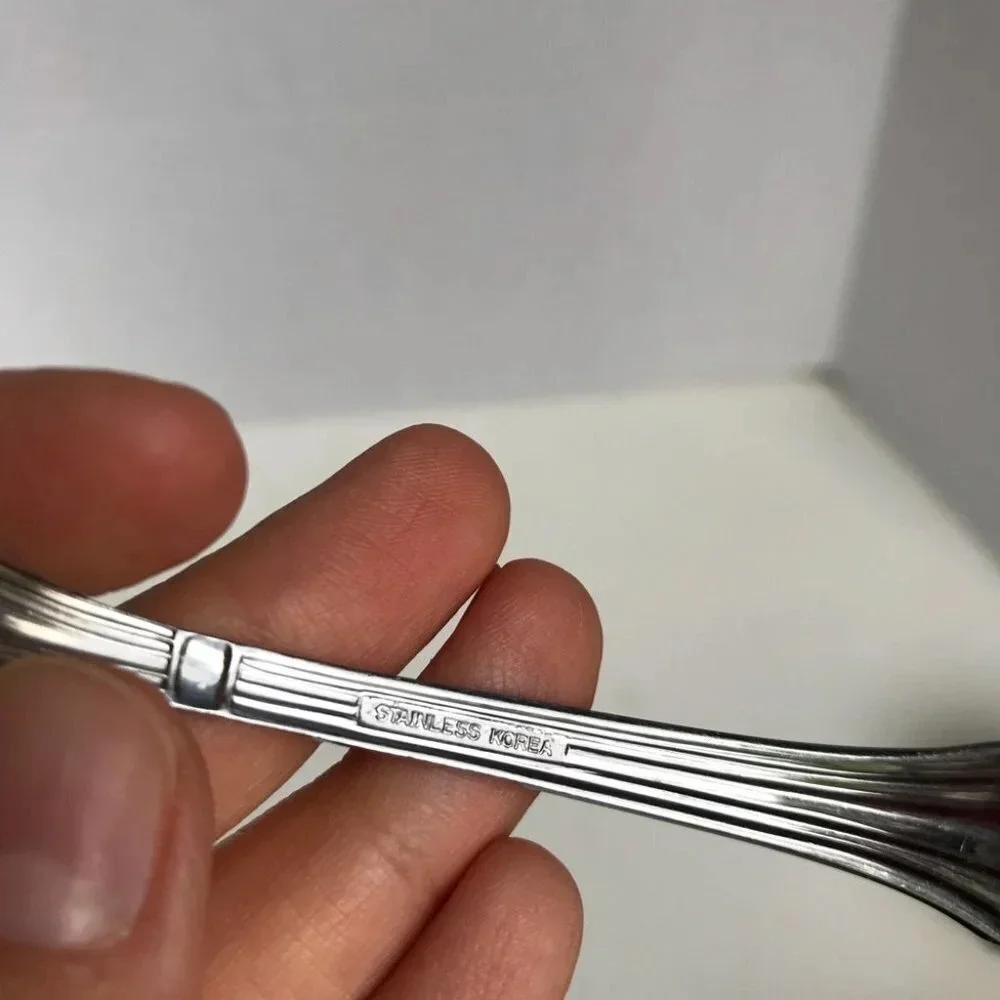 Vintage Bunny Rabbit Kids Spoon Korea Stainless